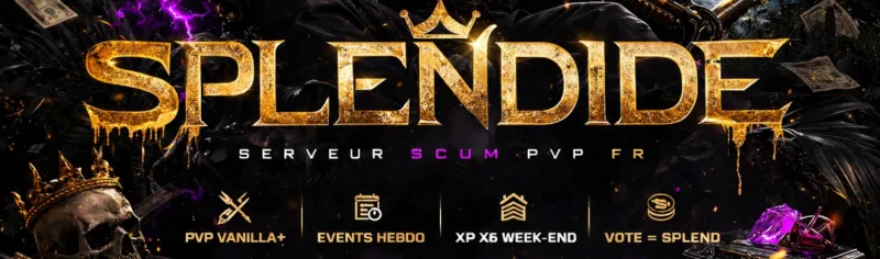 Bannière du serveur [FR] =SPLENDIDE= [PVP] [Loot/Skill/Z : X3] [Mecha/Horde : ON]